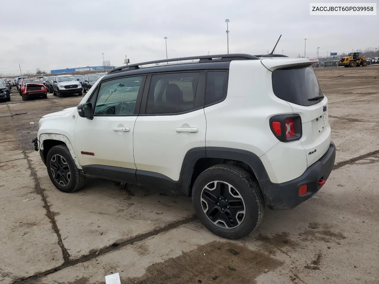 2016 Jeep Renegade Trailhawk VIN: ZACCJBCT6GPD39958 Lot: 81806724