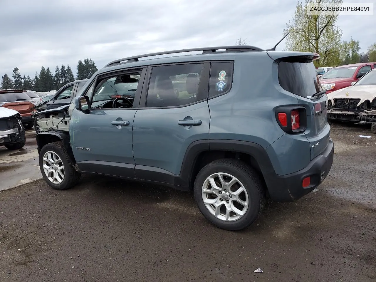 2017 Jeep Renegade Latitude VIN: ZACCJBBB2HPE84991 Lot: 47727284