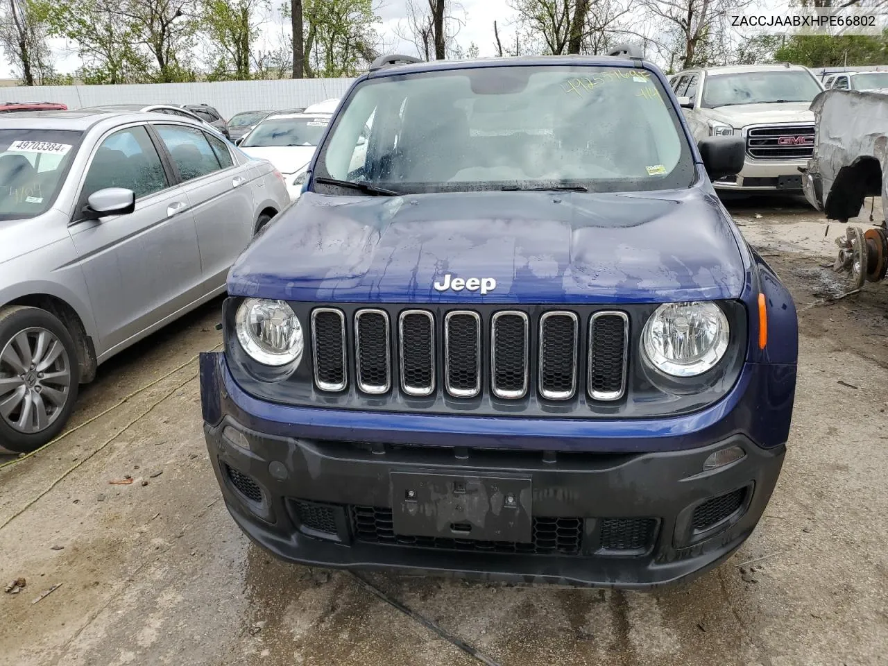 2017 Jeep Renegade Sport VIN: ZACCJAABXHPE66802 Lot: 49255964