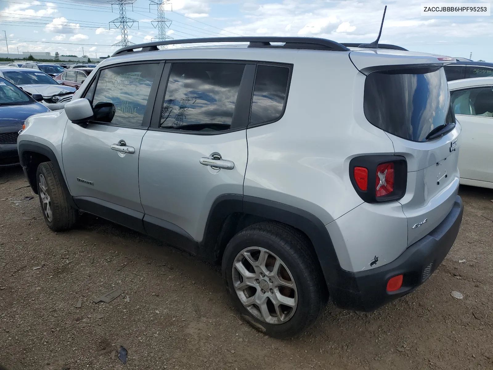 2017 Jeep Renegade Latitude VIN: ZACCJBBB6HPF95253 Lot: 55821634