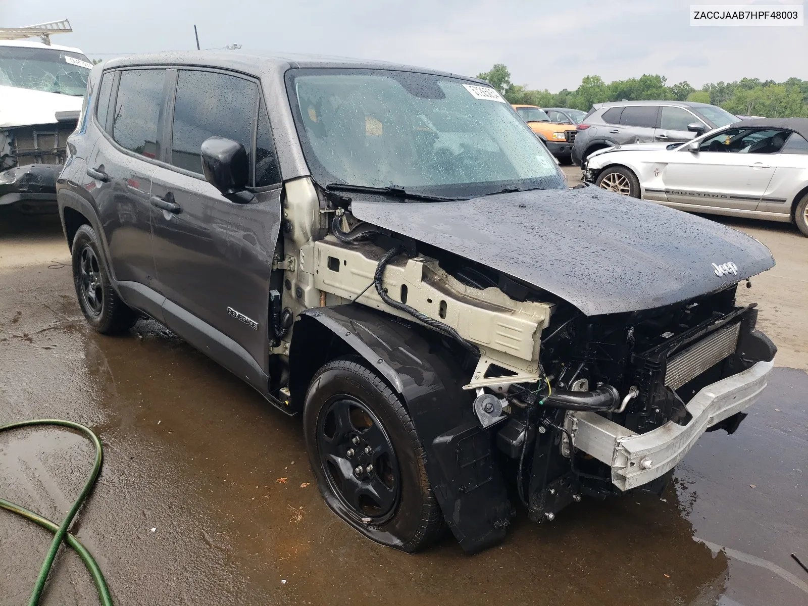 2017 Jeep Renegade Sport VIN: ZACCJAAB7HPF48003 Lot: 57265054