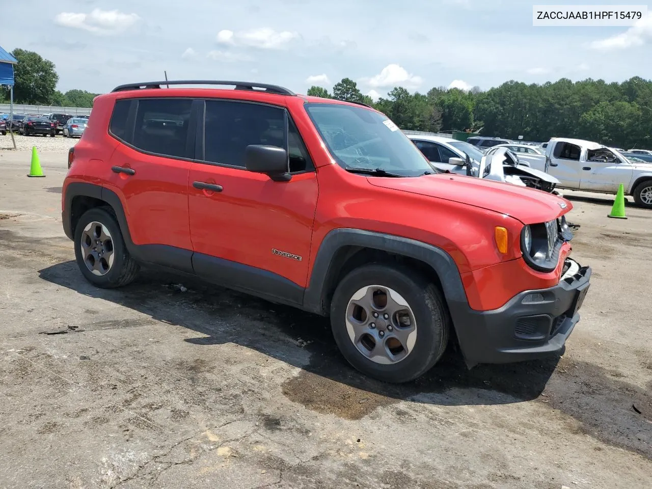 2017 Jeep Renegade Sport VIN: ZACCJAAB1HPF15479 Lot: 58365054