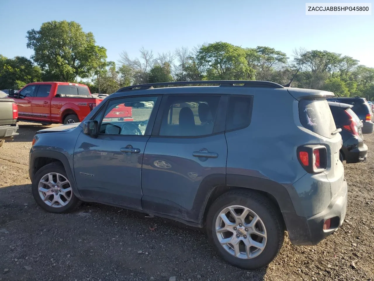 2017 Jeep Renegade Latitude VIN: ZACCJABB5HPG45800 Lot: 58948694