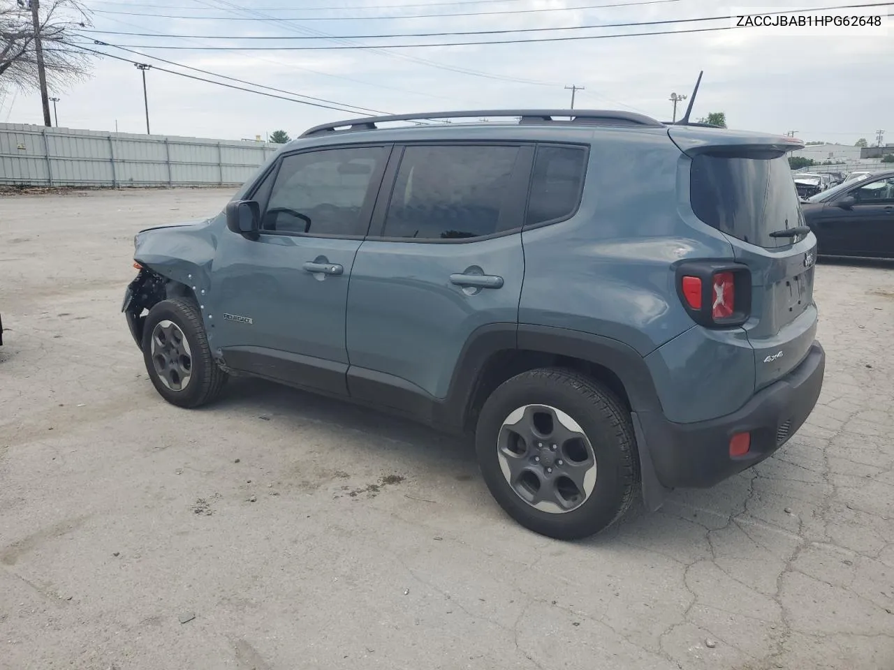 2017 Jeep Renegade Sport VIN: ZACCJBAB1HPG62648 Lot: 62040274