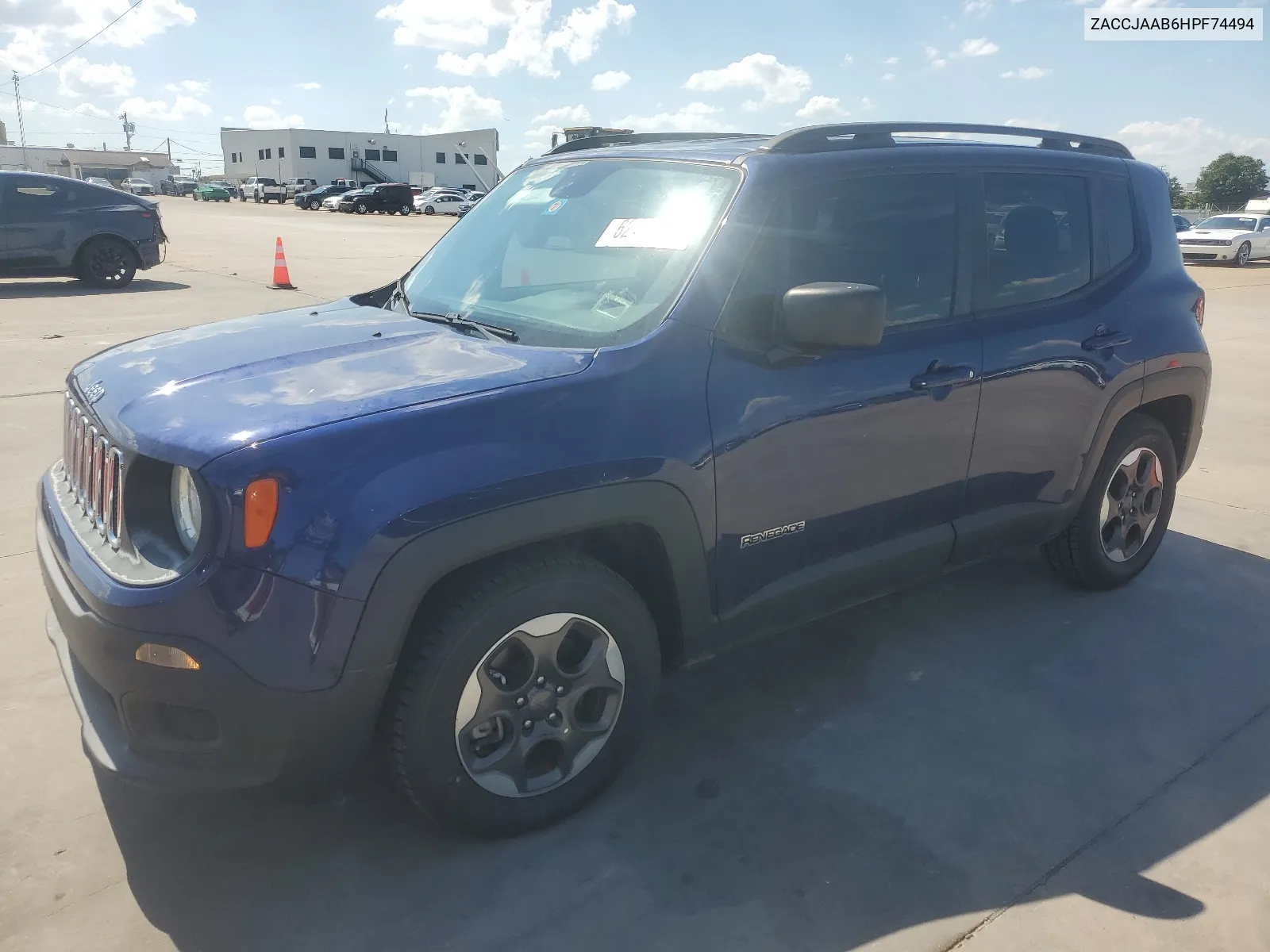 ZACCJAAB6HPF74494 2017 Jeep Renegade Sport