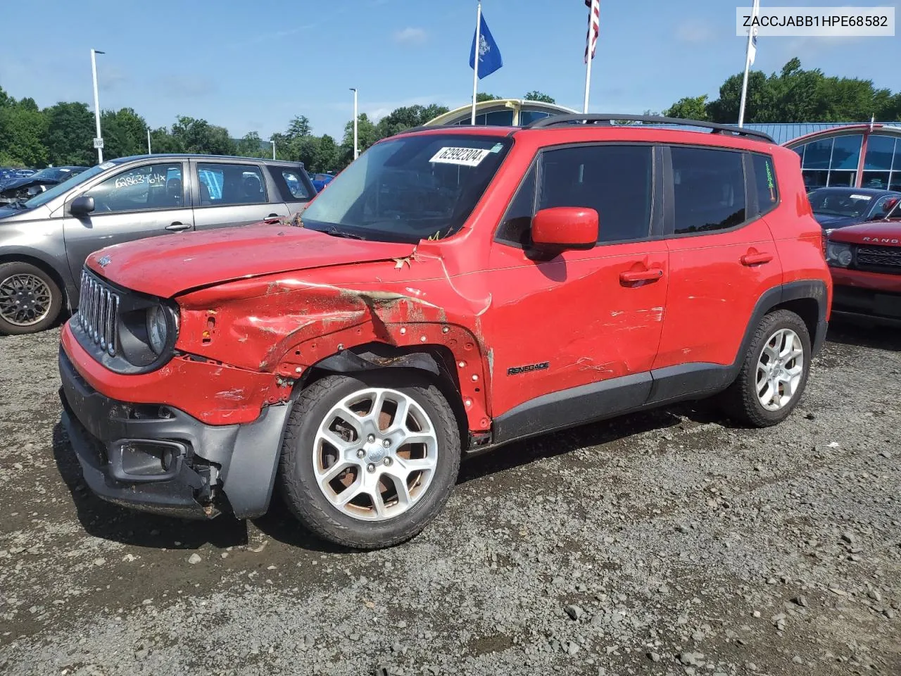 2017 Jeep Renegade Latitude VIN: ZACCJABB1HPE68582 Lot: 62992304