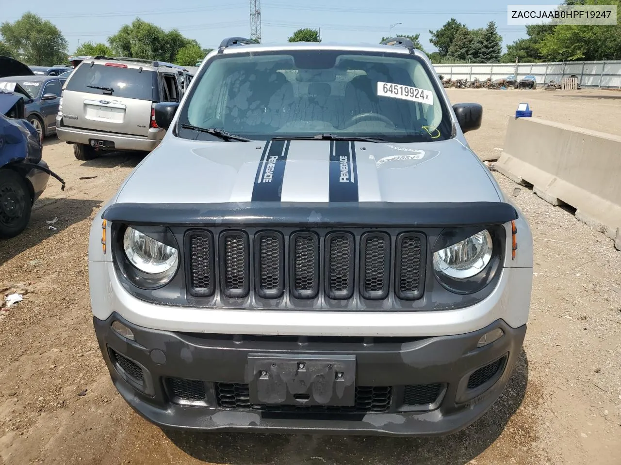 ZACCJAAB0HPF19247 2017 Jeep Renegade Sport