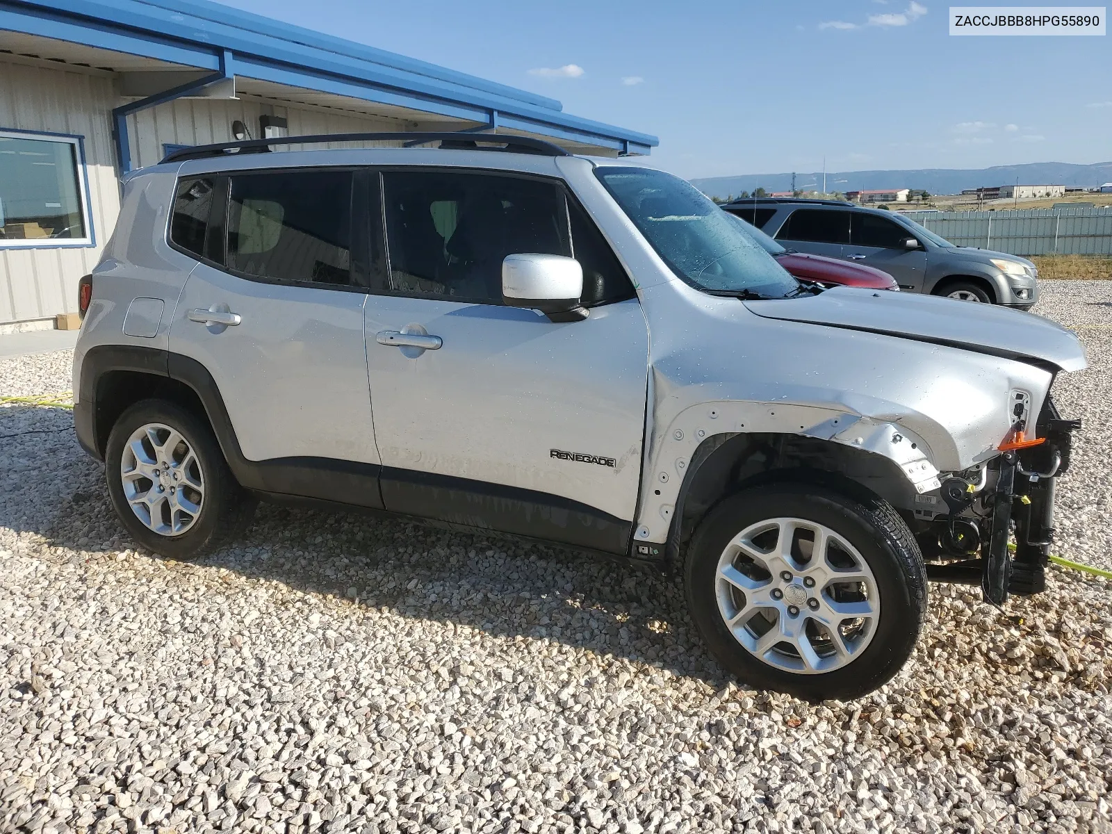 2017 Jeep Renegade Latitude VIN: ZACCJBBB8HPG55890 Lot: 64832314