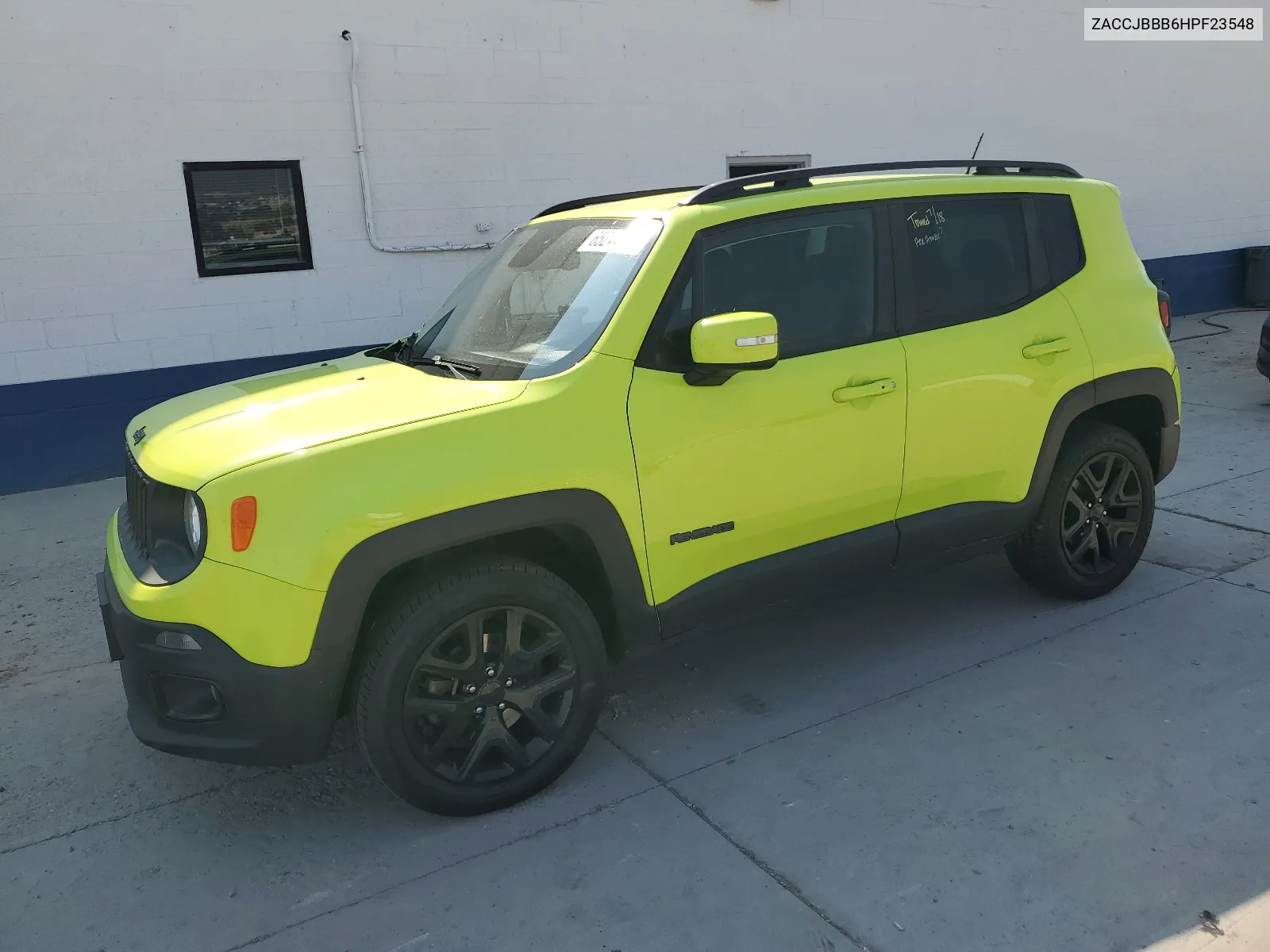 ZACCJBBB6HPF23548 2017 Jeep Renegade Latitude