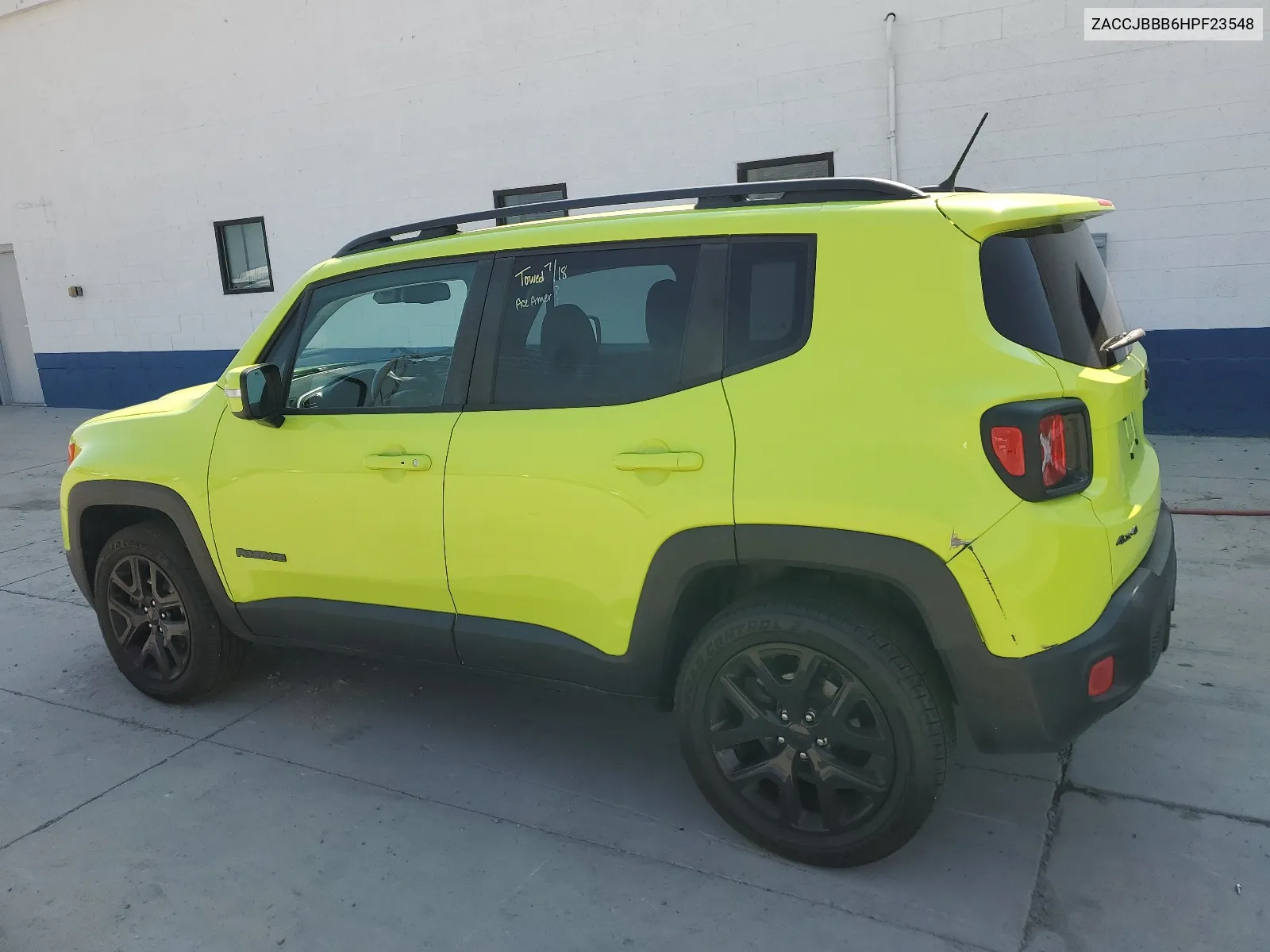 2017 Jeep Renegade Latitude VIN: ZACCJBBB6HPF23548 Lot: 65244174