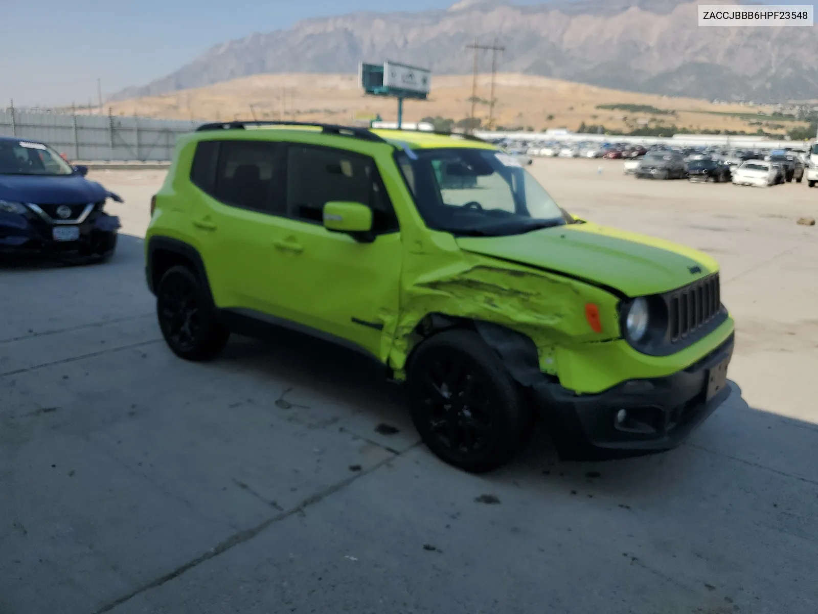 ZACCJBBB6HPF23548 2017 Jeep Renegade Latitude