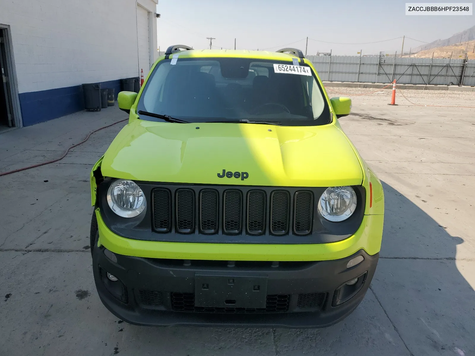 2017 Jeep Renegade Latitude VIN: ZACCJBBB6HPF23548 Lot: 65244174