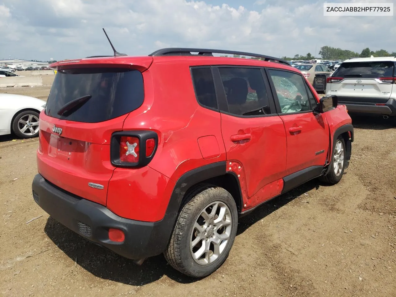 2017 Jeep Renegade Latitude VIN: ZACCJABB2HPF77925 Lot: 65633424