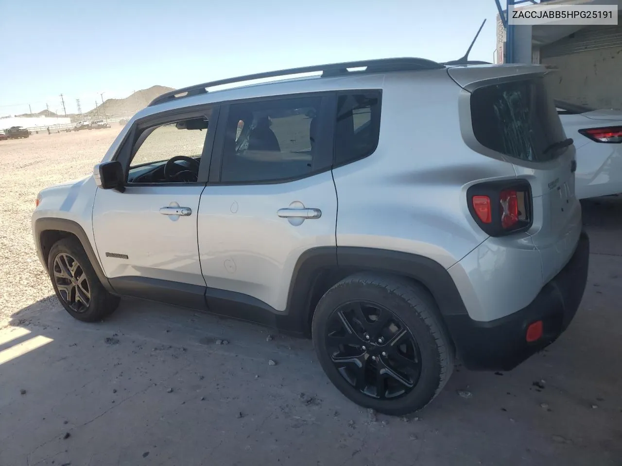 2017 Jeep Renegade Latitude VIN: ZACCJABB5HPG25191 Lot: 66203894