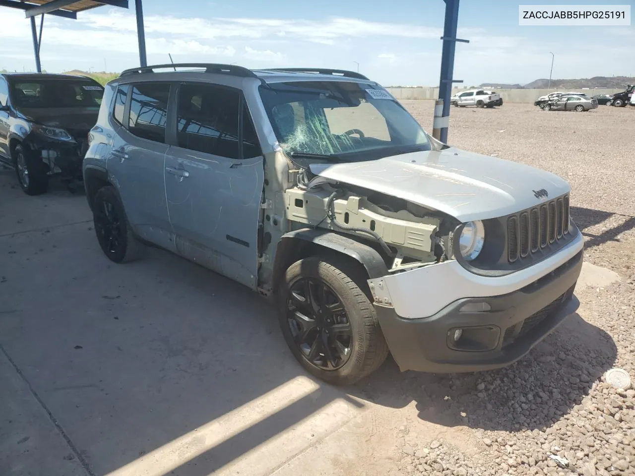 2017 Jeep Renegade Latitude VIN: ZACCJABB5HPG25191 Lot: 66203894