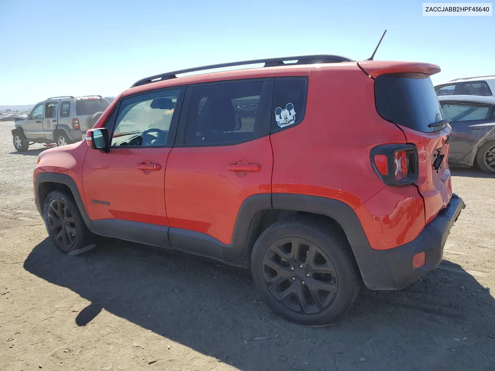 2017 Jeep Renegade Latitude VIN: ZACCJABB2HPF45640 Lot: 66627294