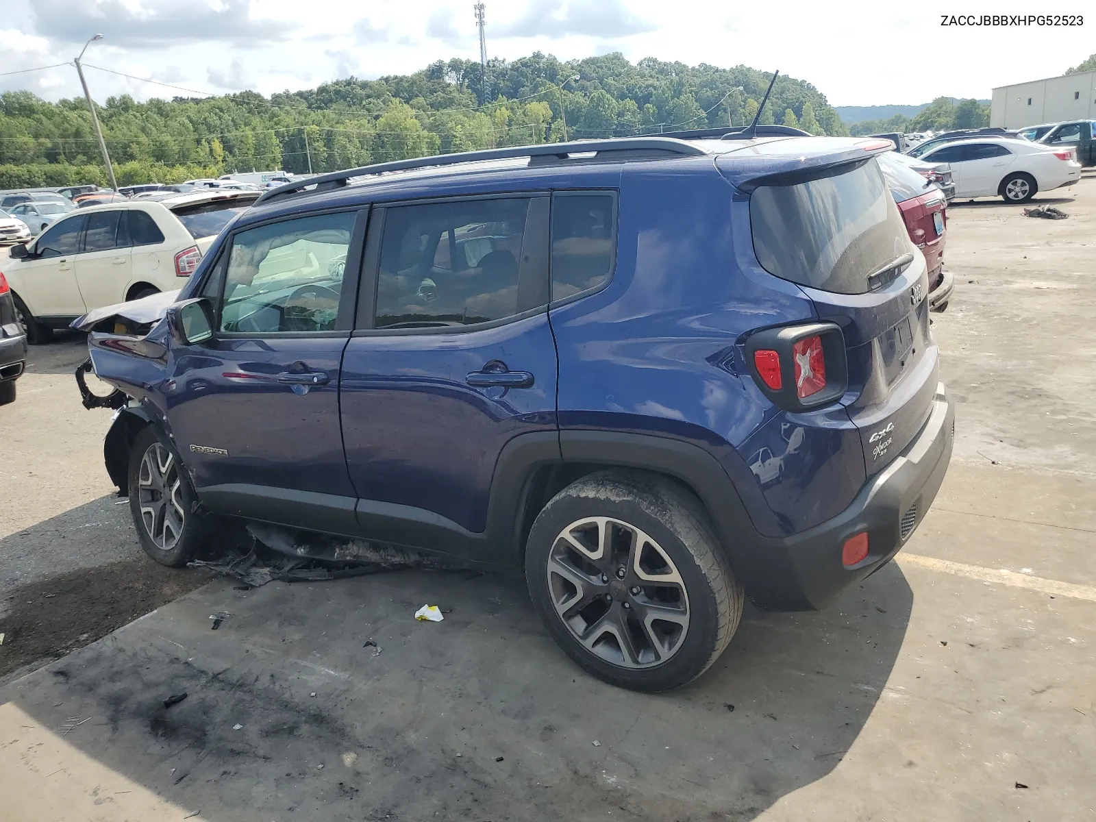 2017 Jeep Renegade Latitude VIN: ZACCJBBBXHPG52523 Lot: 66761684