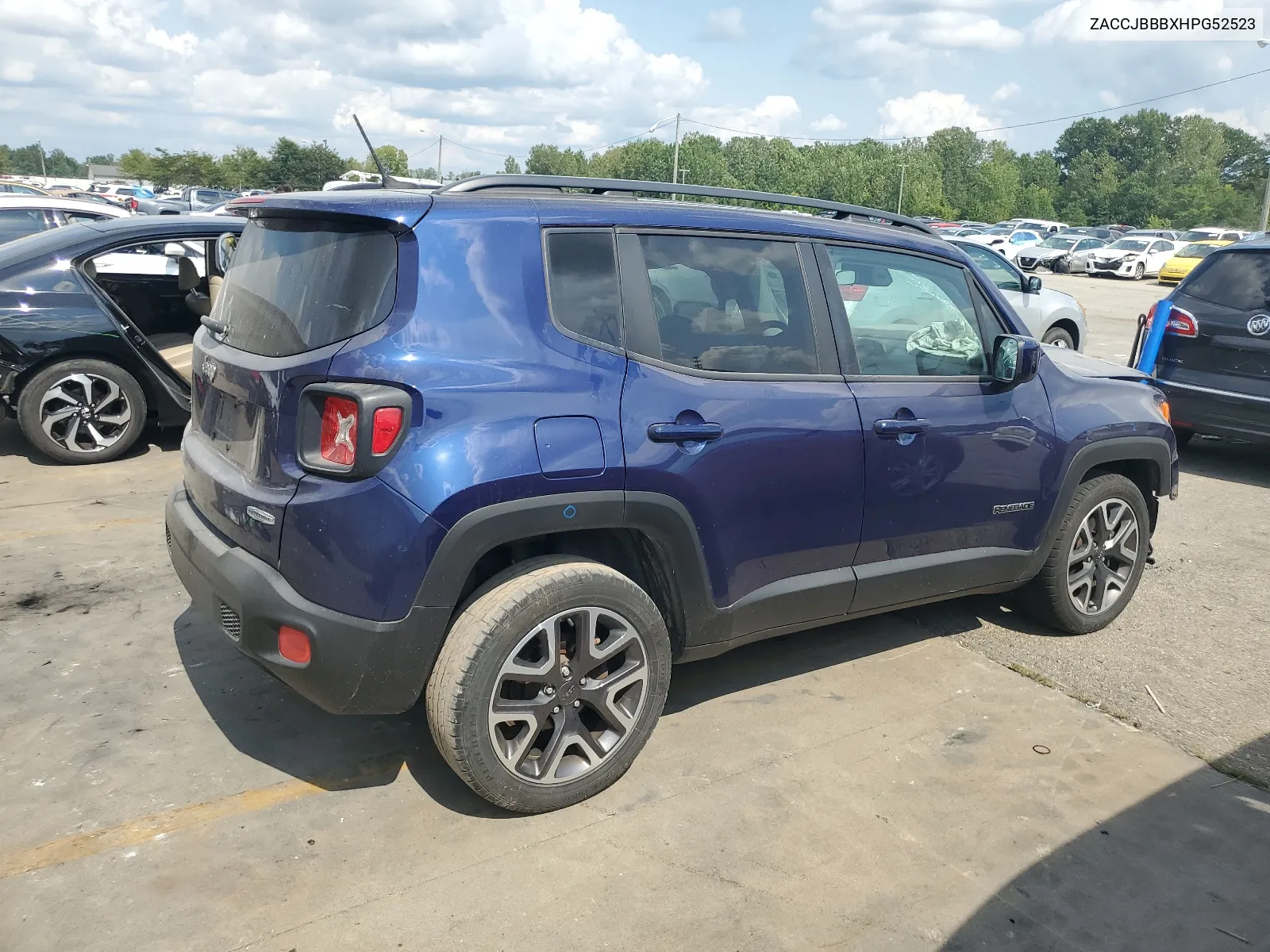 2017 Jeep Renegade Latitude VIN: ZACCJBBBXHPG52523 Lot: 66761684