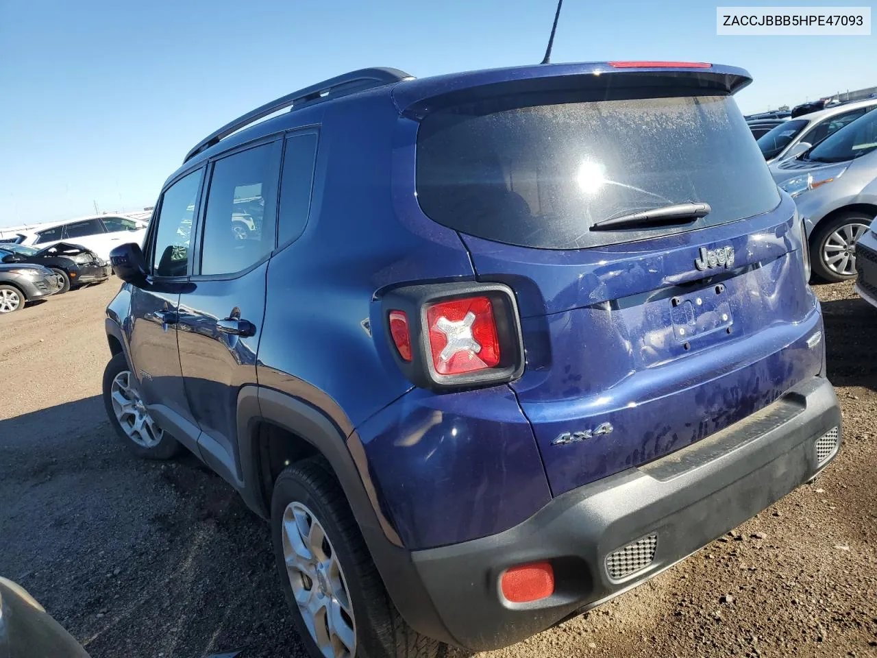 2017 Jeep Renegade Latitude VIN: ZACCJBBB5HPE47093 Lot: 67374634