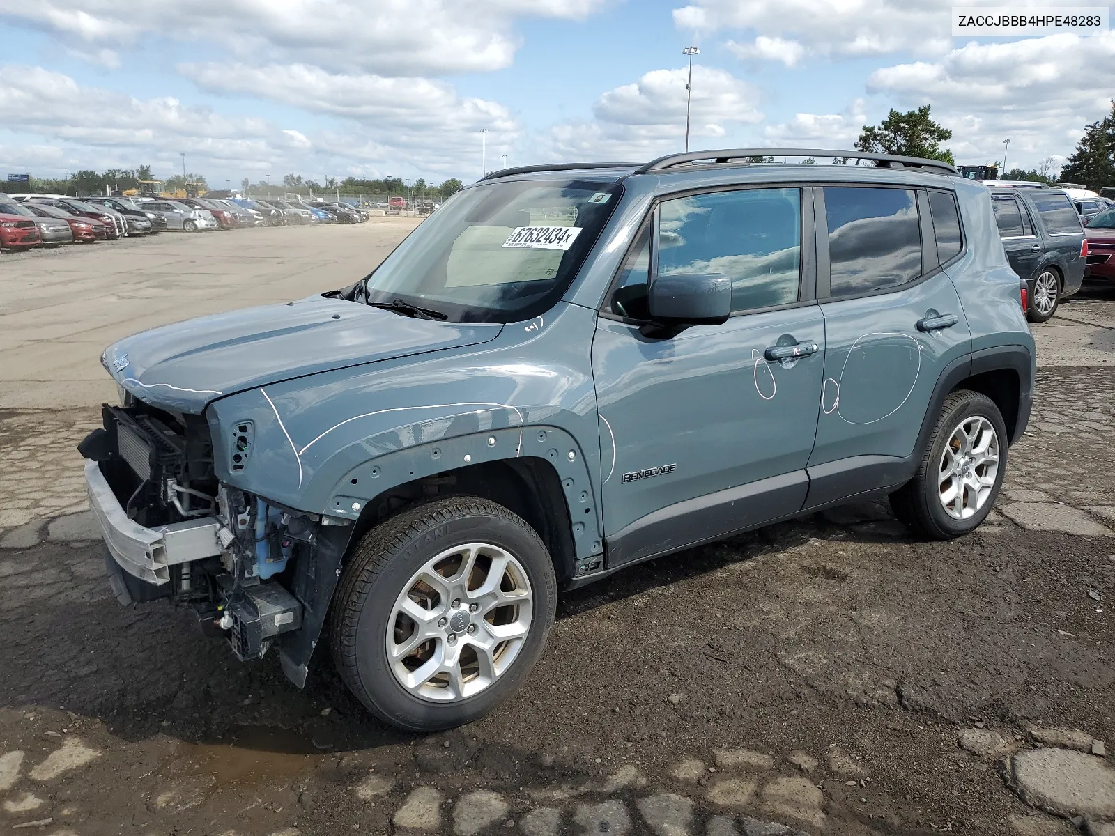 ZACCJBBB4HPE48283 2017 Jeep Renegade Latitude