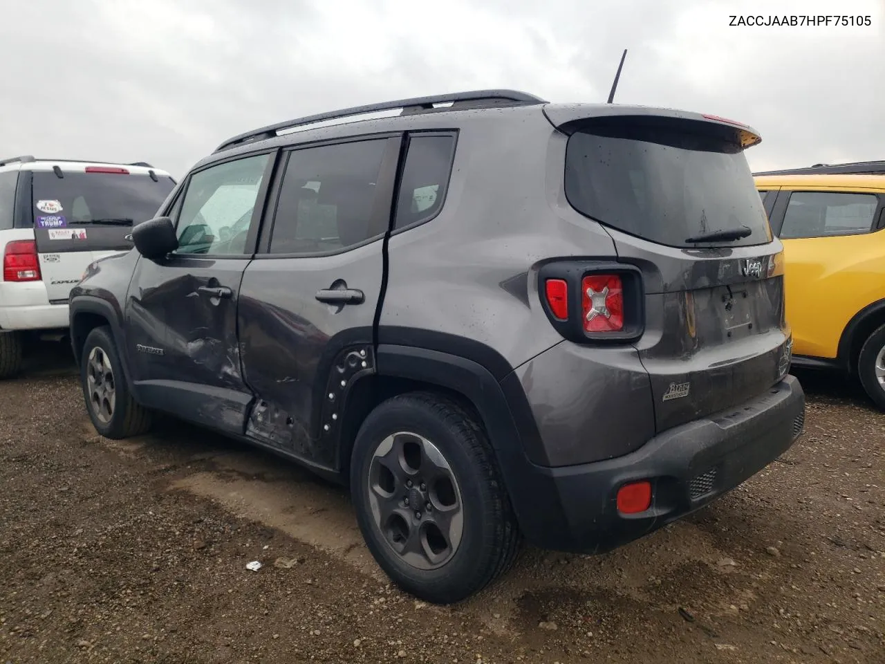 ZACCJAAB7HPF75105 2017 Jeep Renegade Sport