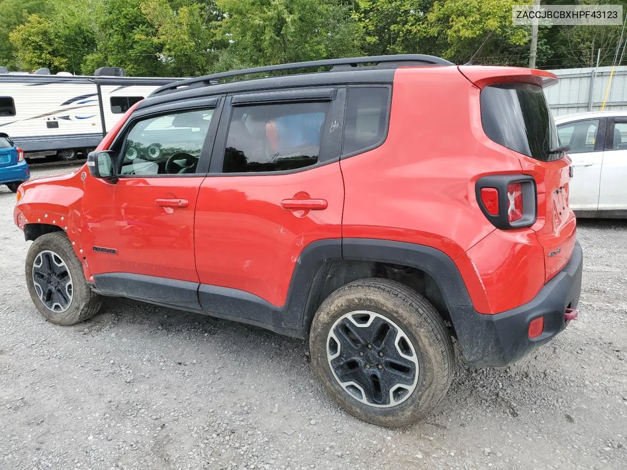 2017 Jeep Renegade Trailhawk VIN: ZACCJBCBXHPF43123 Lot: 67846434