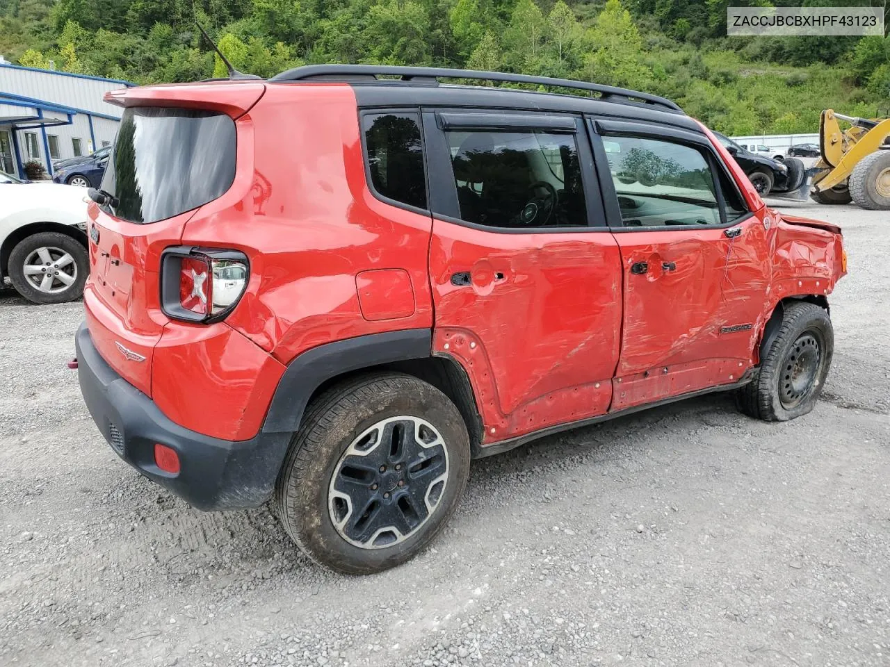 2017 Jeep Renegade Trailhawk VIN: ZACCJBCBXHPF43123 Lot: 67846434