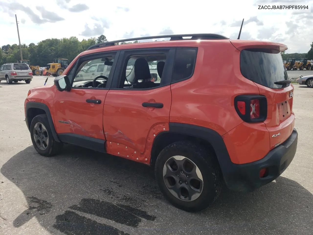 2017 Jeep Renegade Sport VIN: ZACCJBAB7HPF85994 Lot: 68276874