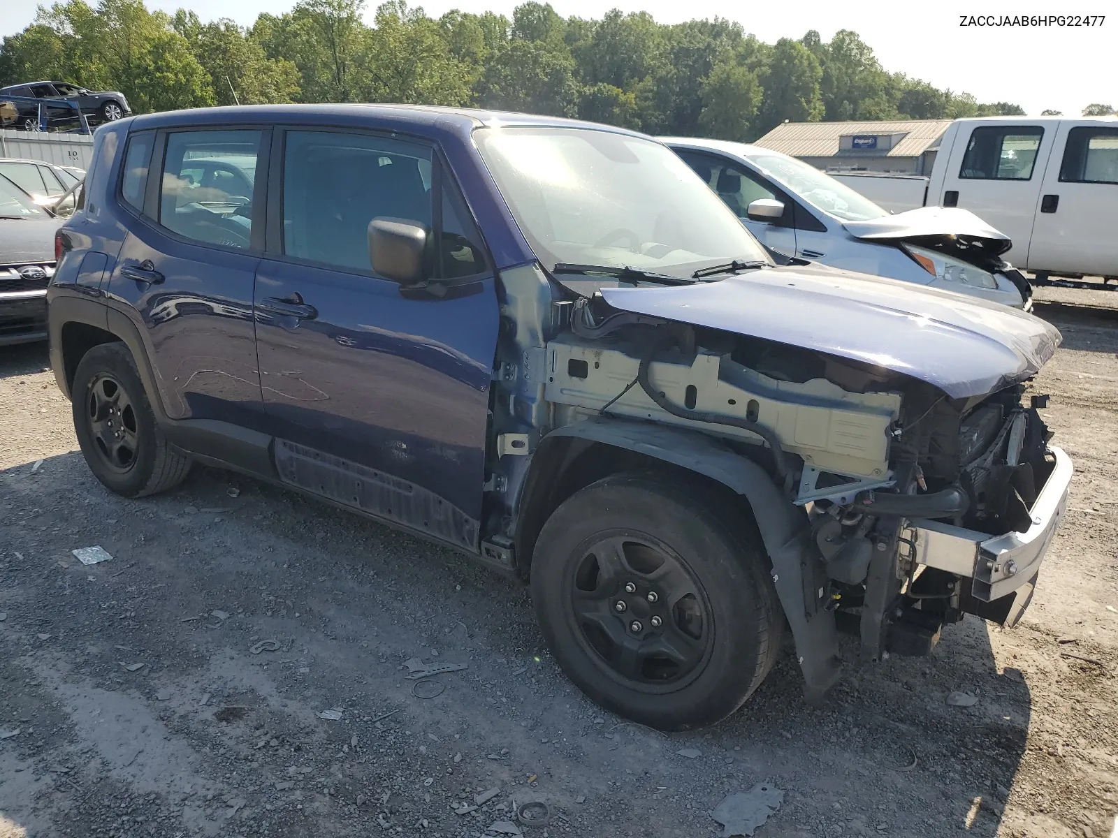 2017 Jeep Renegade Sport VIN: ZACCJAAB6HPG22477 Lot: 68303804