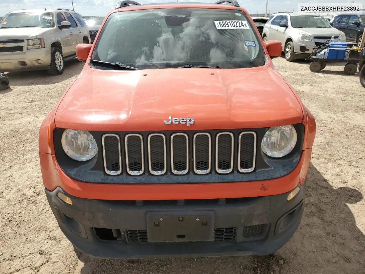 ZACCJBBBXHPF23892 2017 Jeep Renegade Latitude