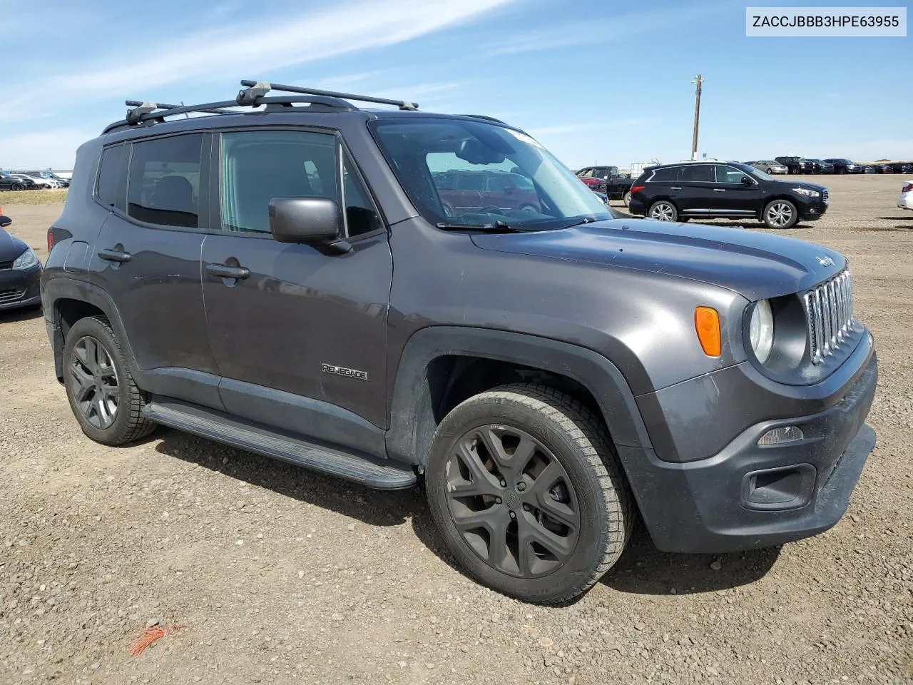 2017 Jeep Renegade Latitude VIN: ZACCJBBB3HPE63955 Lot: 69171644