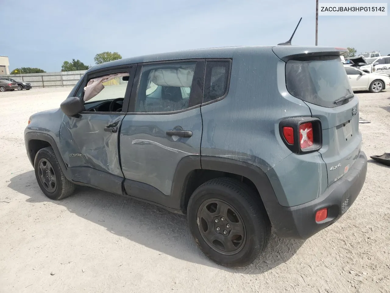 ZACCJBAH3HPG15142 2017 Jeep Renegade Sport