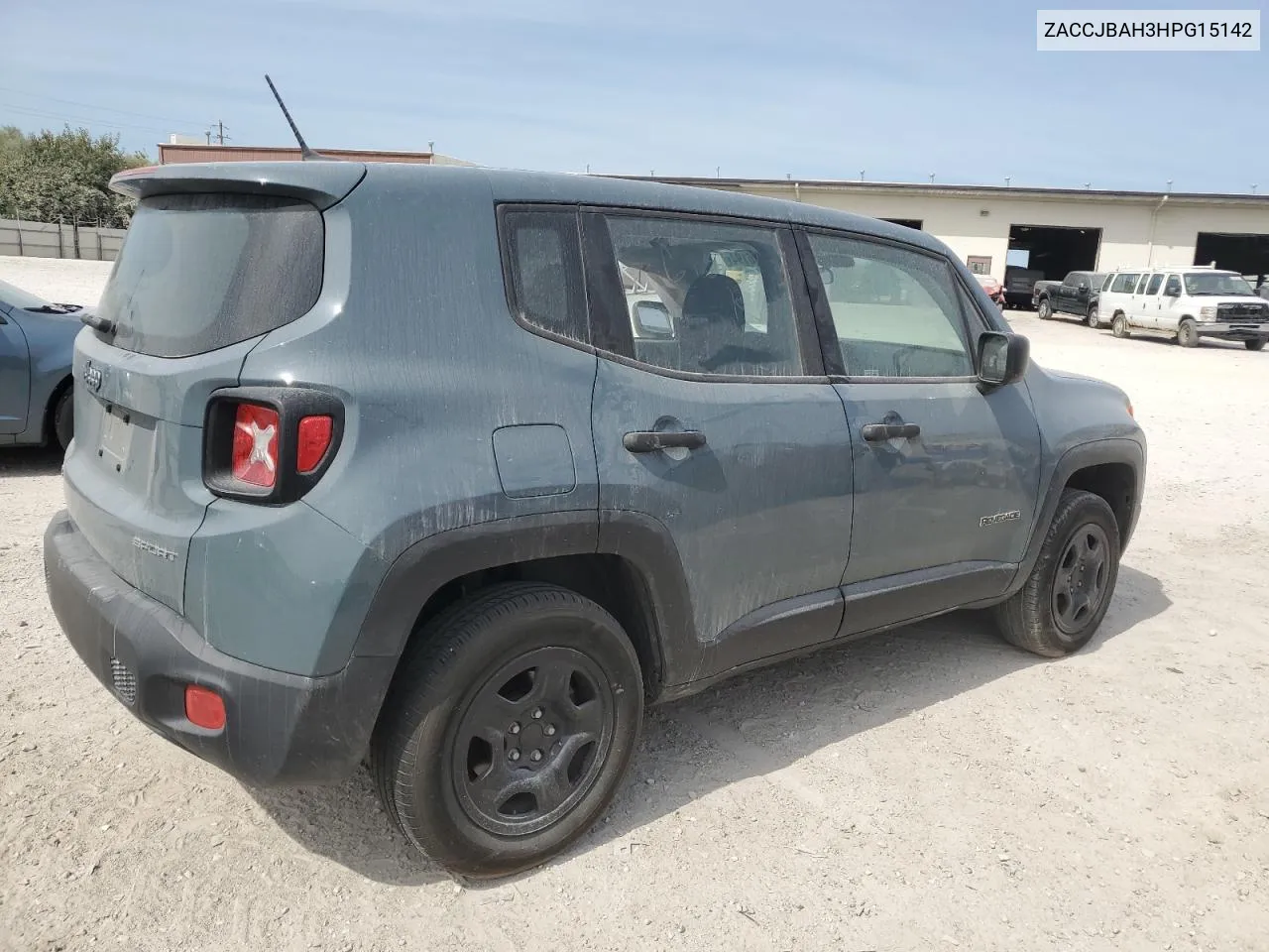 2017 Jeep Renegade Sport VIN: ZACCJBAH3HPG15142 Lot: 69826194