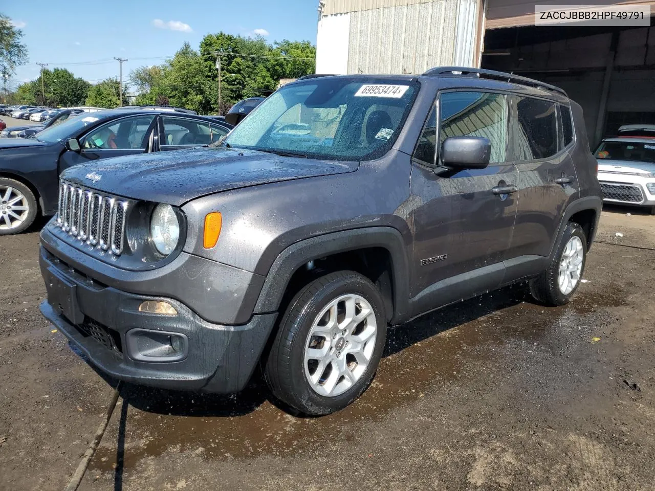 2017 Jeep Renegade Latitude VIN: ZACCJBBB2HPF49791 Lot: 69953474