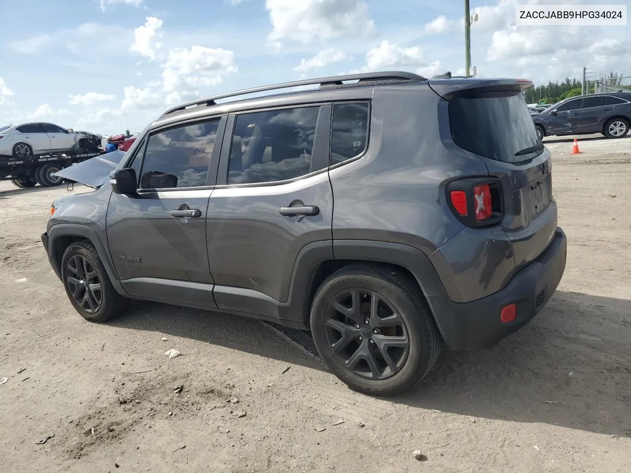 2017 Jeep Renegade Latitude VIN: ZACCJABB9HPG34024 Lot: 70426014