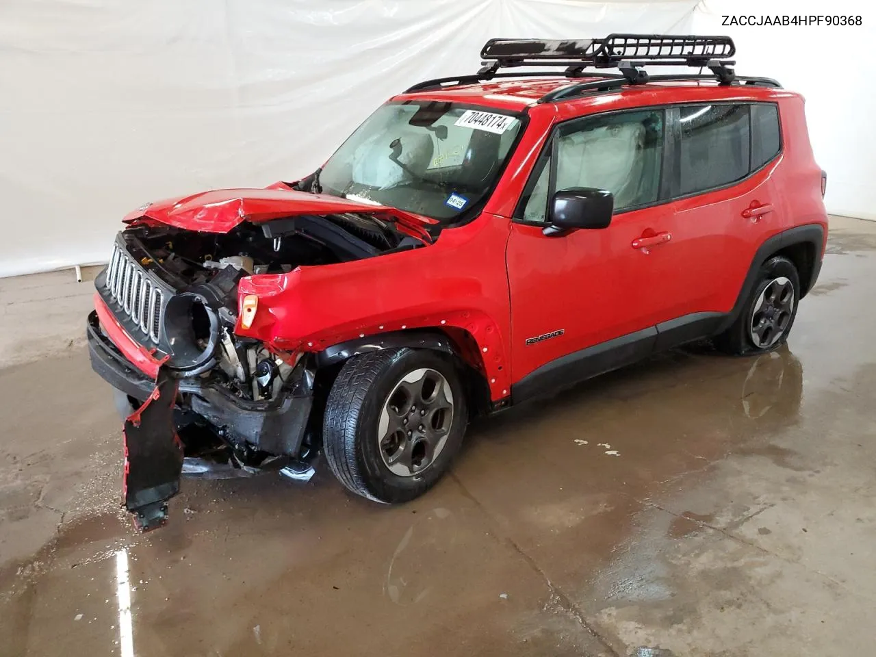 ZACCJAAB4HPF90368 2017 Jeep Renegade Sport