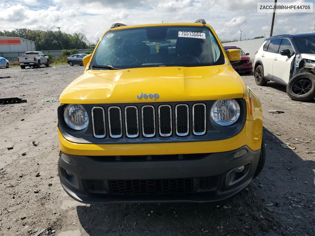 2017 Jeep Renegade Latitude VIN: ZACCJBBB6HPE44705 Lot: 70513684