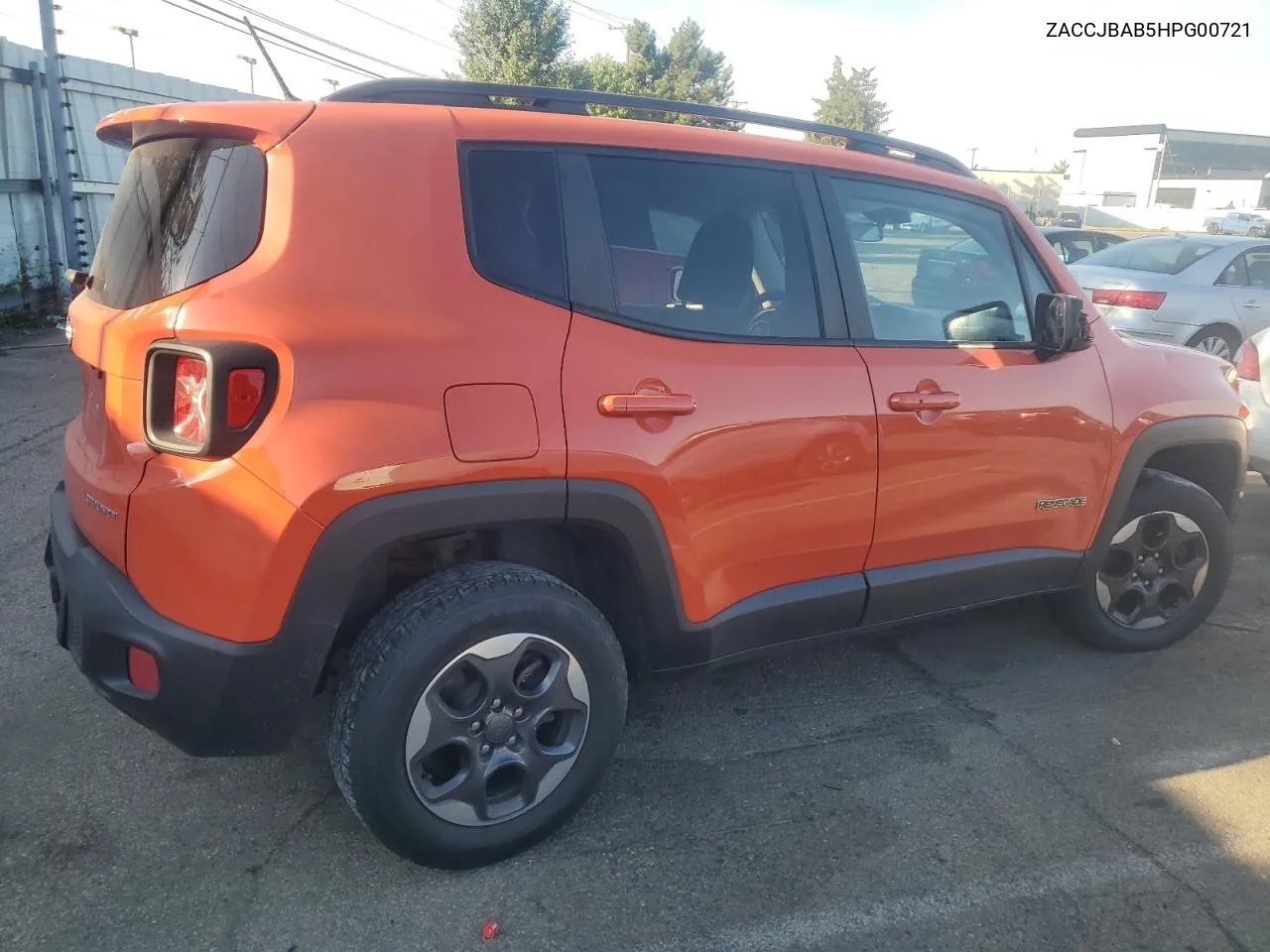 2017 Jeep Renegade Sport VIN: ZACCJBAB5HPG00721 Lot: 70913294