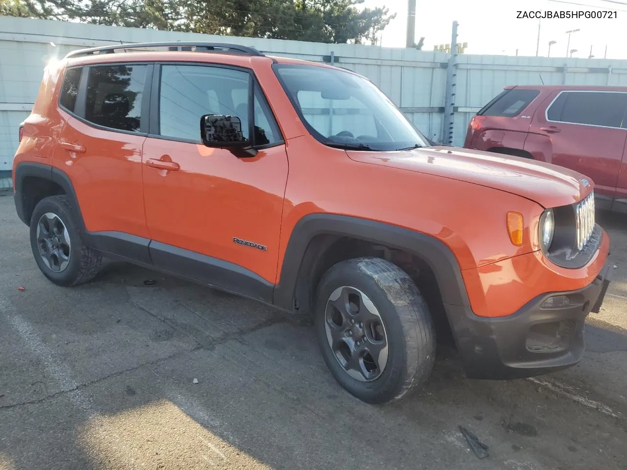 2017 Jeep Renegade Sport VIN: ZACCJBAB5HPG00721 Lot: 70913294