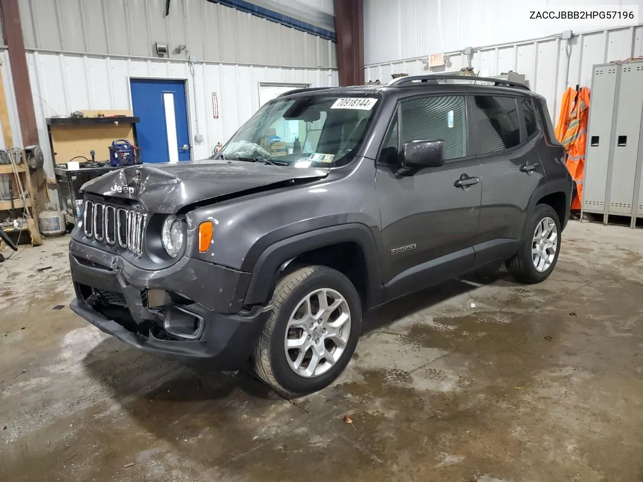 2017 Jeep Renegade Latitude VIN: ZACCJBBB2HPG57196 Lot: 70918144