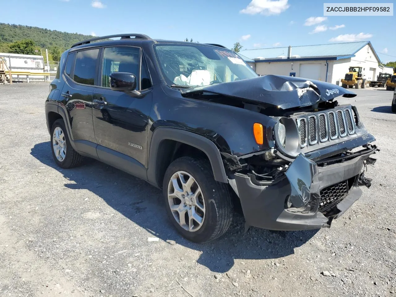 ZACCJBBB2HPF09582 2017 Jeep Renegade Latitude