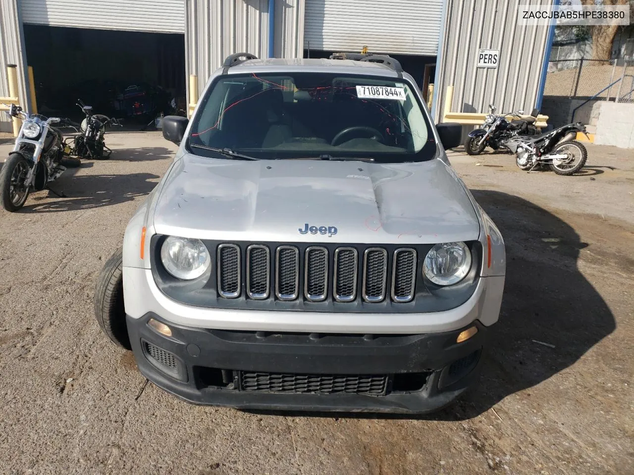 ZACCJBAB5HPE38380 2017 Jeep Renegade Sport