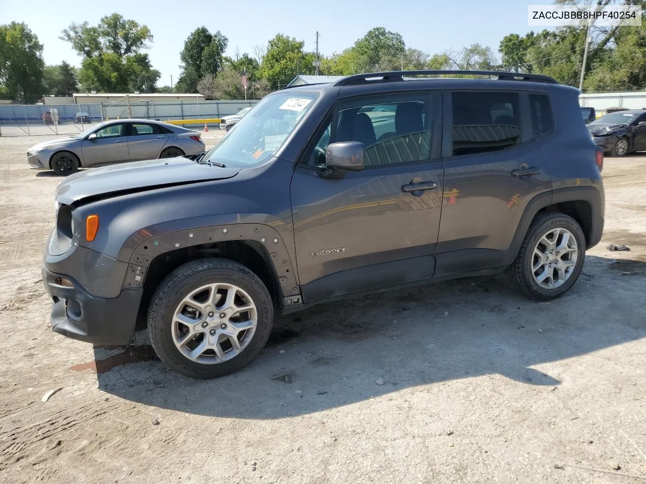 2017 Jeep Renegade Latitude VIN: ZACCJBBB8HPF40254 Lot: 71273844