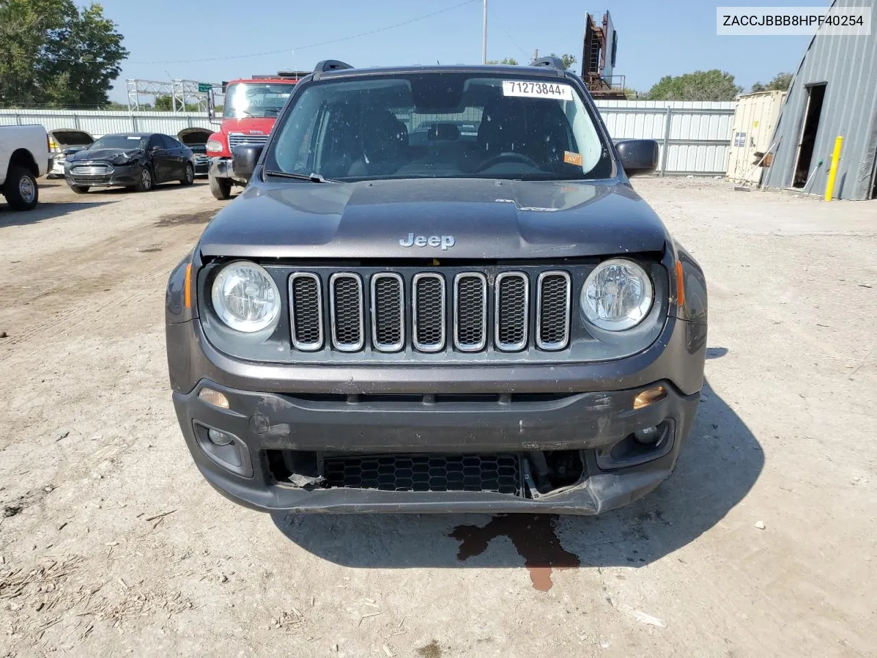 2017 Jeep Renegade Latitude VIN: ZACCJBBB8HPF40254 Lot: 71273844