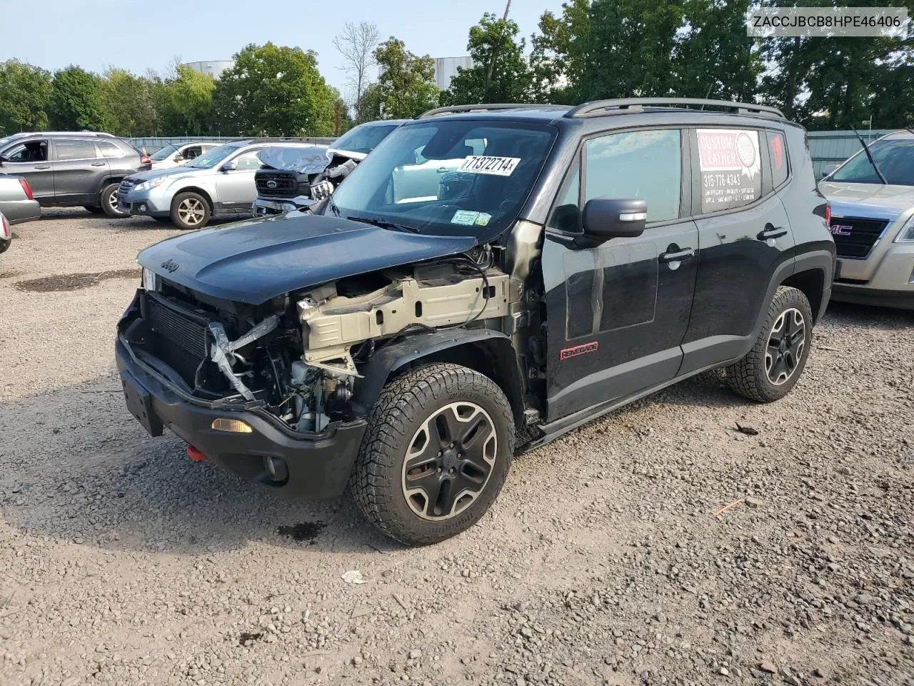 2017 Jeep Renegade Trailhawk VIN: ZACCJBCB8HPE46406 Lot: 71372714