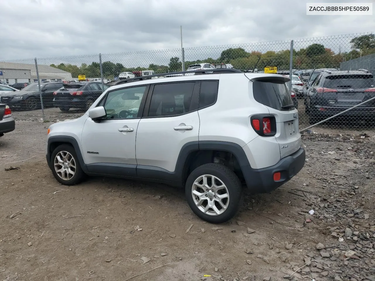 2017 Jeep Renegade Latitude VIN: ZACCJBBB5HPE50589 Lot: 71526224