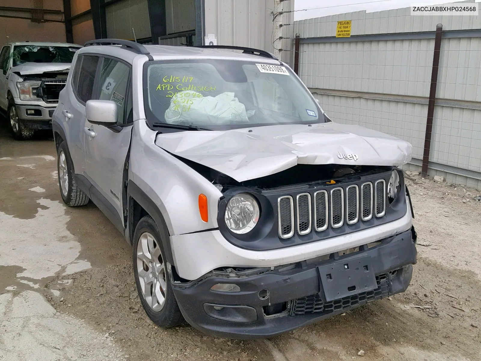 ZACCJABBXHPG24568 2017 Jeep Renegade Latitude