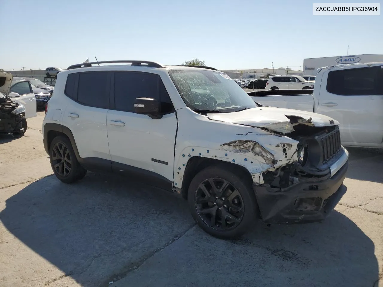 2017 Jeep Renegade Latitude VIN: ZACCJABB5HPG36904 Lot: 71536434