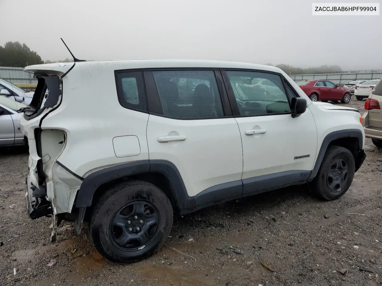 2017 Jeep Renegade Sport VIN: ZACCJBAB6HPF99904 Lot: 71610364