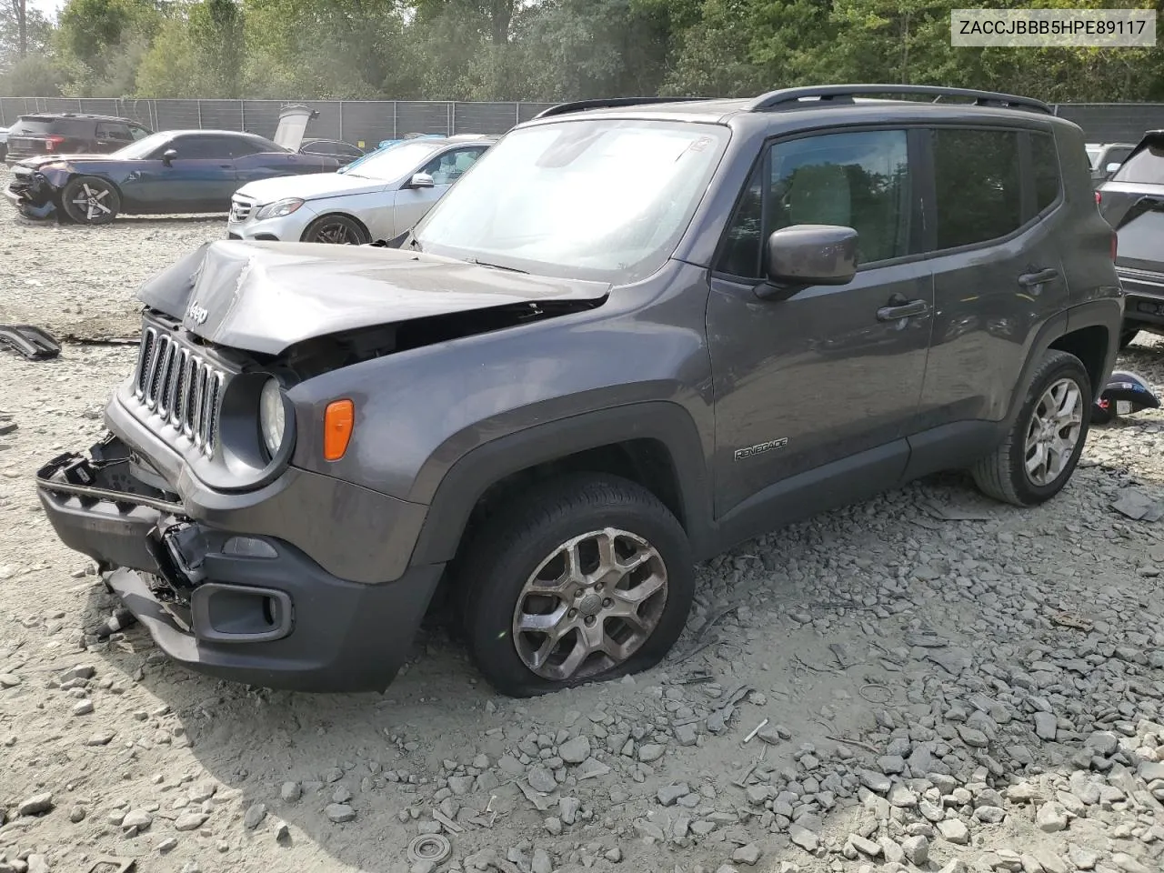 2017 Jeep Renegade Latitude VIN: ZACCJBBB5HPE89117 Lot: 71640374